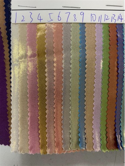 GZ-JP 亮面細閃色丁閃光布   幅寬：148CM  克重：95g  成分：滌100% 細節-5